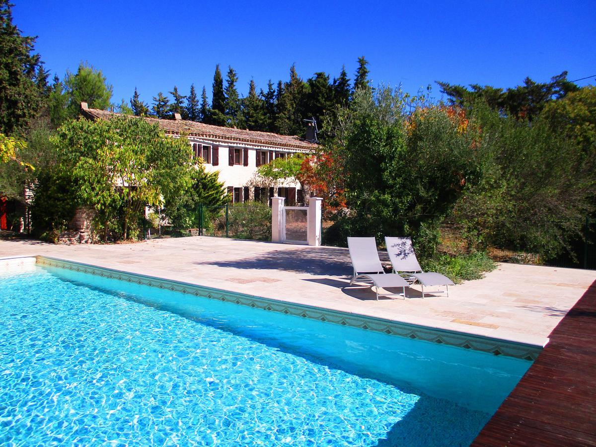 Le mas des Lilas Uzès Exterior foto